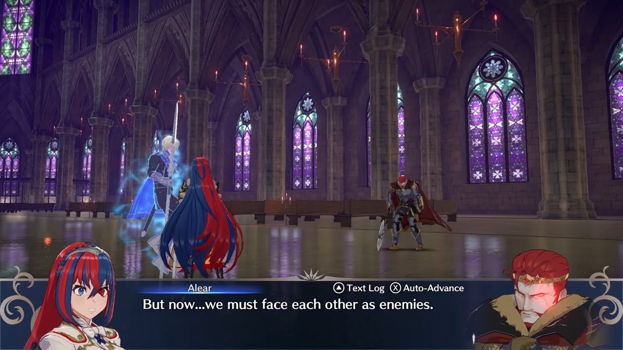 Fire Emblem Engage Tear Streaked (Ice)