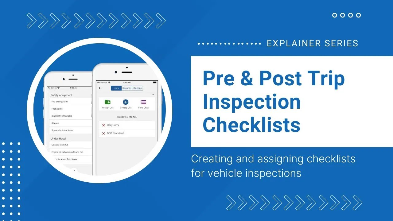 How it Works: Vehicle Inspection Checklists