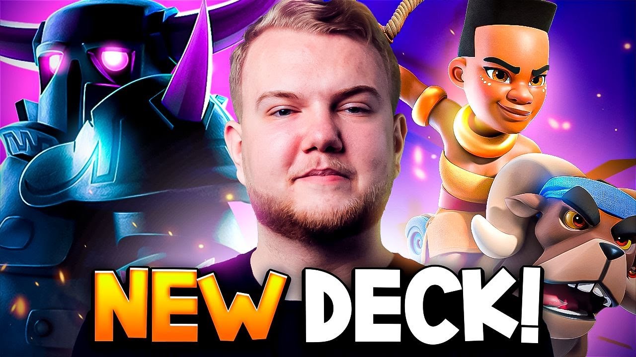 NEW BEST PEKKA RAM RIDER DECK! - Clash Royale