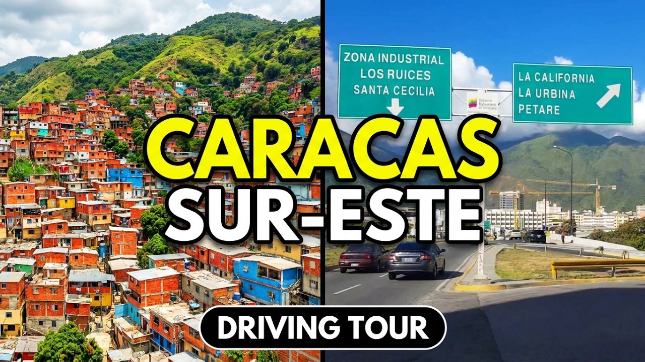 #SUR ESTE DE #CARACAS #VENEZUELA RECORRAMOS LA CIUDAD POR EL CAFETAL PETARE LA URBINA Y TERRAZAS