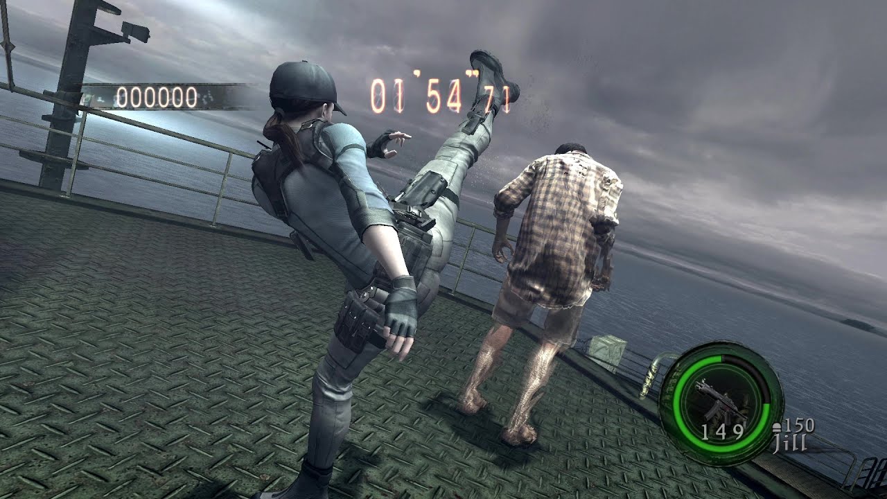Resident Evil 5 (Mercenaries) - Ship deck Jill (BSAA) 891K754