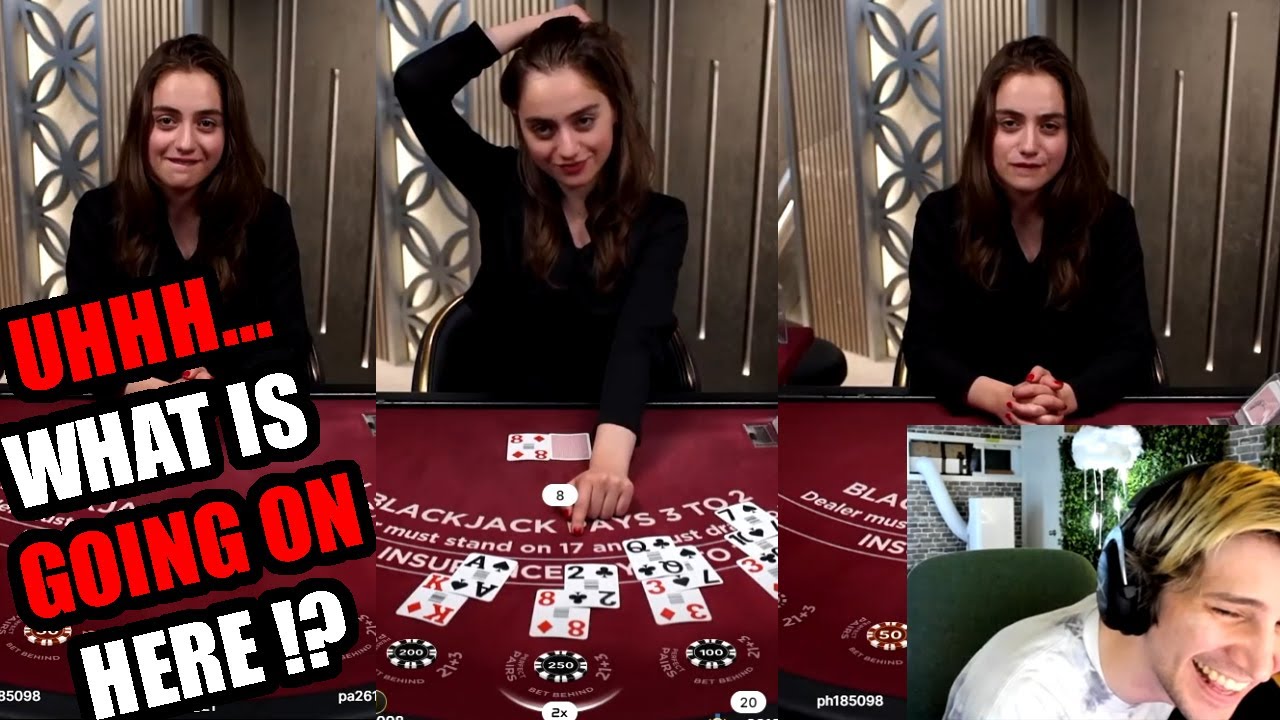 WHAT IS GOING ON HERE !!?? xQc BlackJack