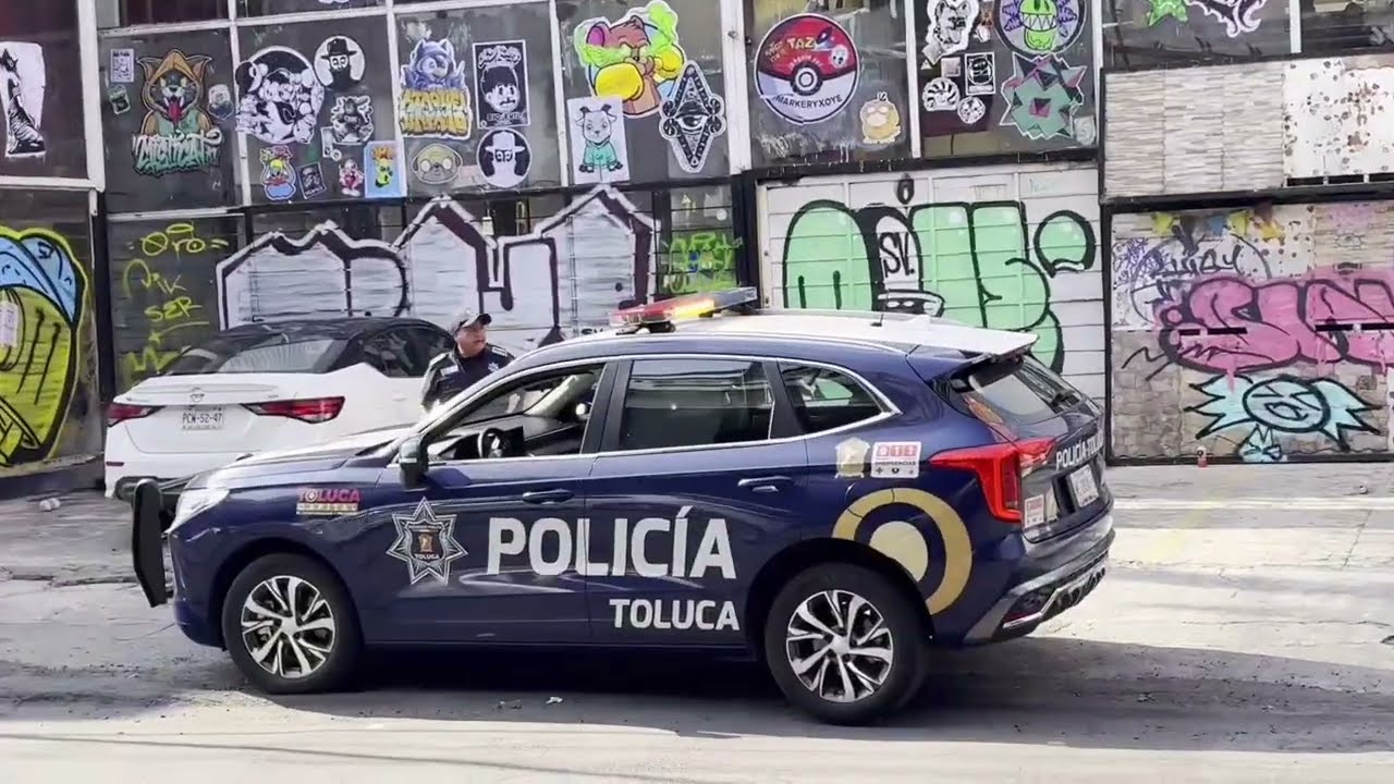 Tolucambios / intercambio de stickers en Toluca 2025 / llegó la policía