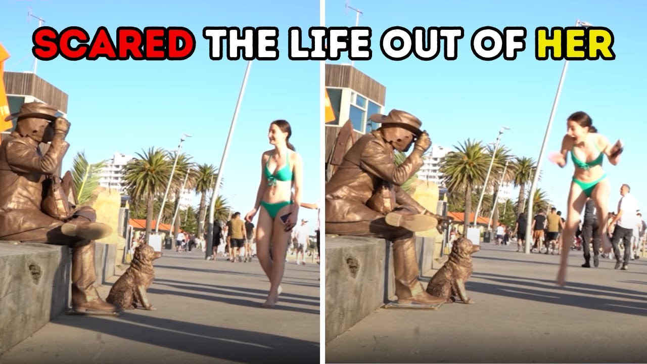The Most Interesting STATUE PRANK Moments