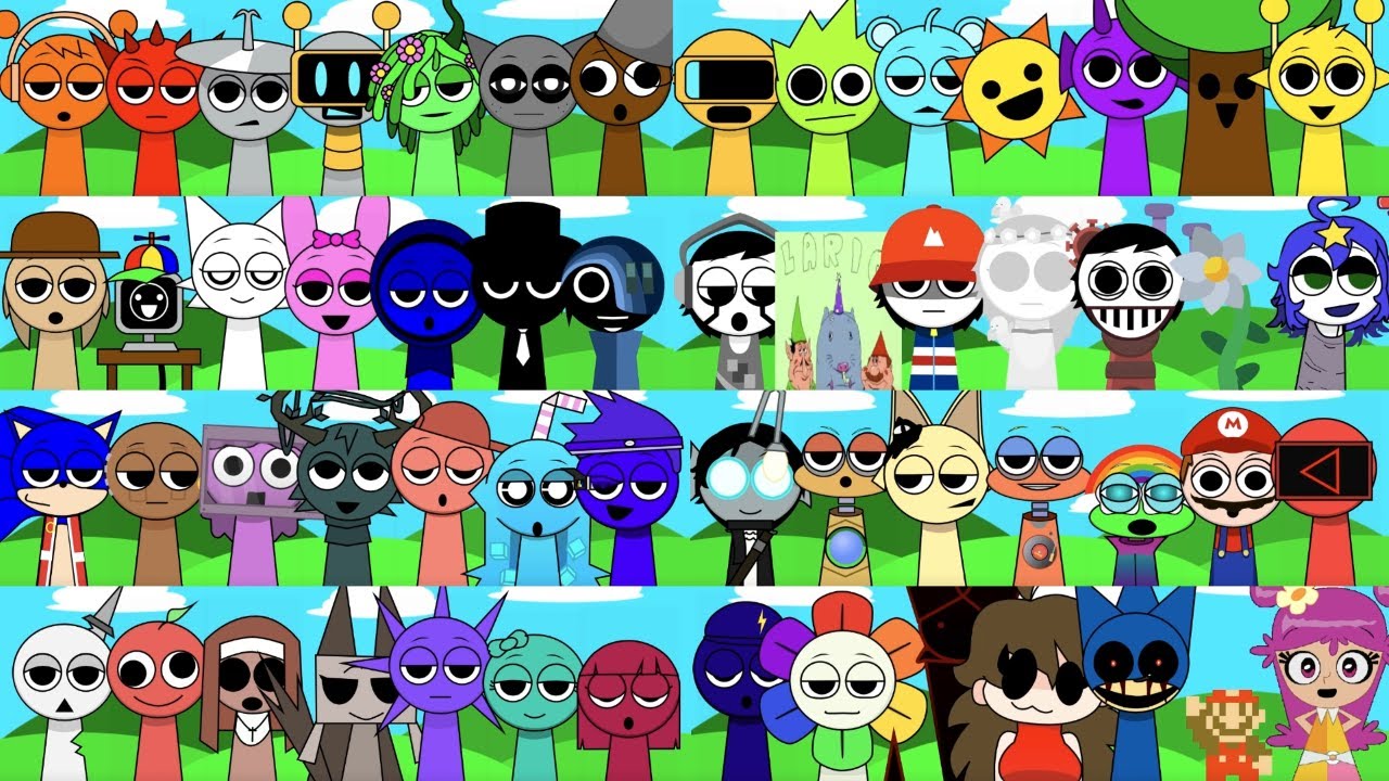 Sprunki Ultimate Deluxe - with All Characters