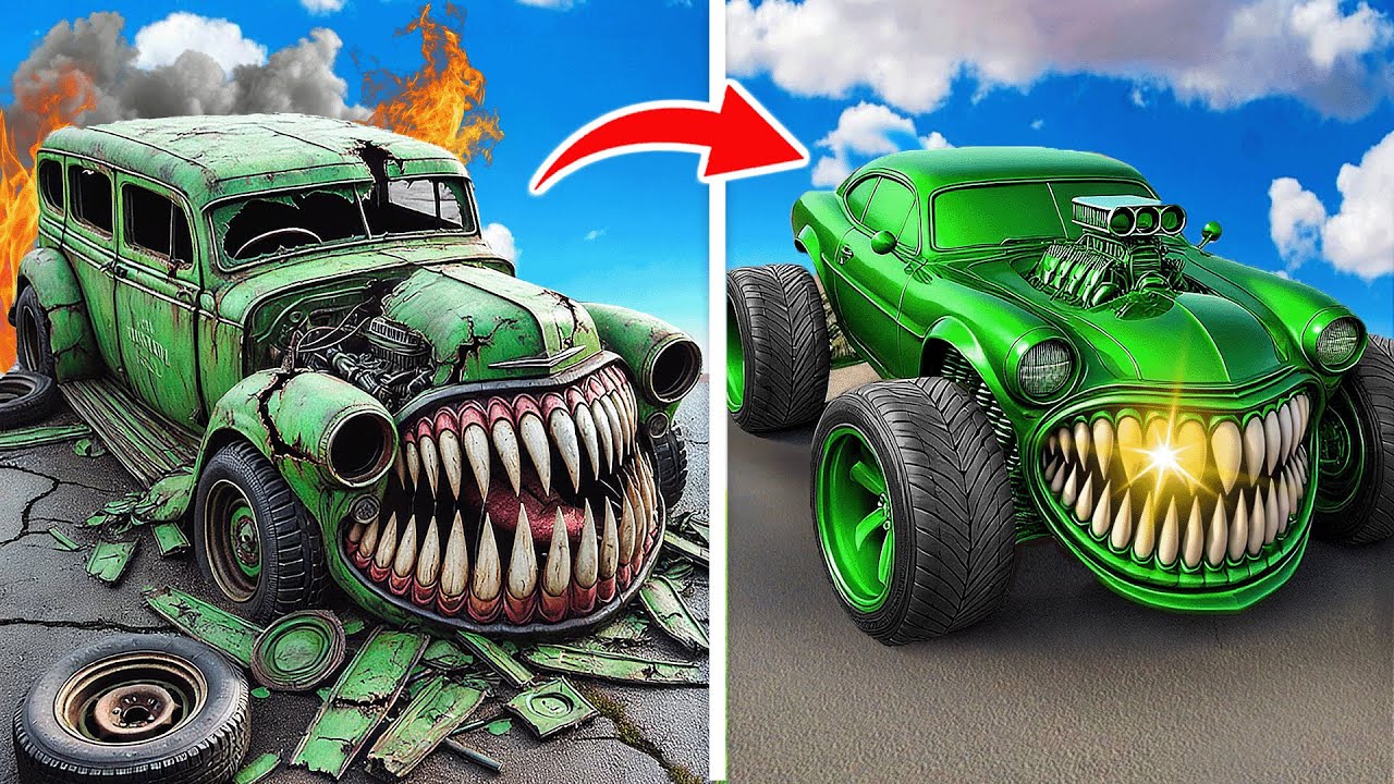 Repairing CURSED Cars.. GTA 5 RP
