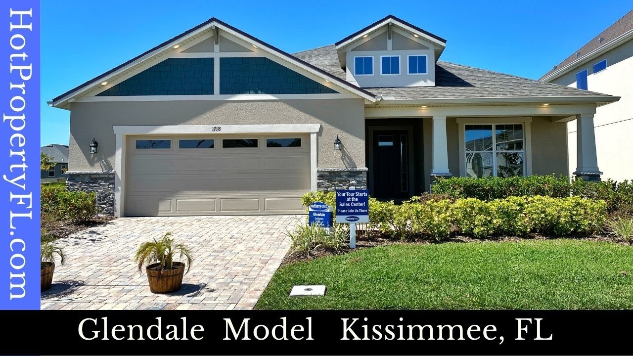 Florida Home Tour | Tohoqua By Mattamy Homes | Kissimmee, FL | 4-6br, 3-4 Bath | Glendale Model