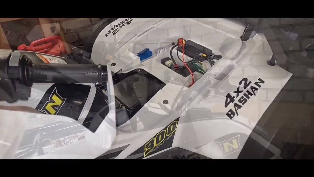 установка лебедки на BASHAN Lite