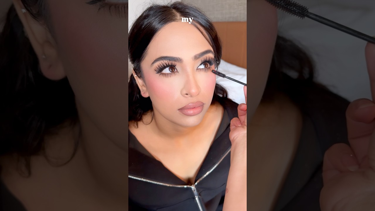 Невеста, похожая на Ким К! Макияж для приёма с ресницами &laquo;Ishika&raquo; от @NeetuJoshBeauty #урокимакияжа