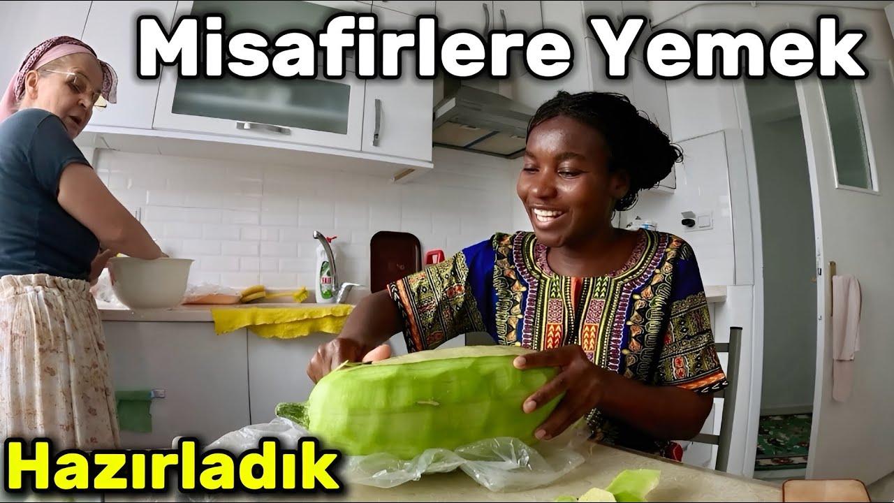 MANEVİ ANNEMLE YEMEK HAZIRLIYORUZ ! Afrika Yıldızı