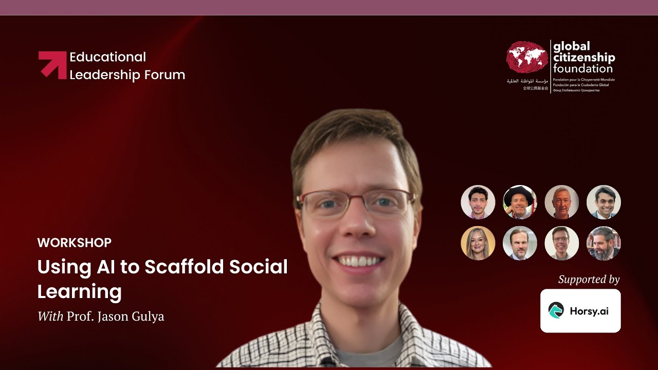 Using AI to Scaffold Social Learning | Workshop | Prof. Jason Gulya