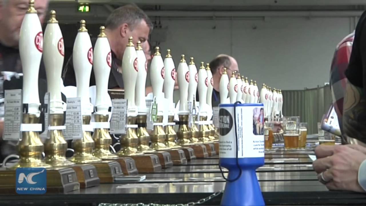 Experiencing British pub culture at London beer festival