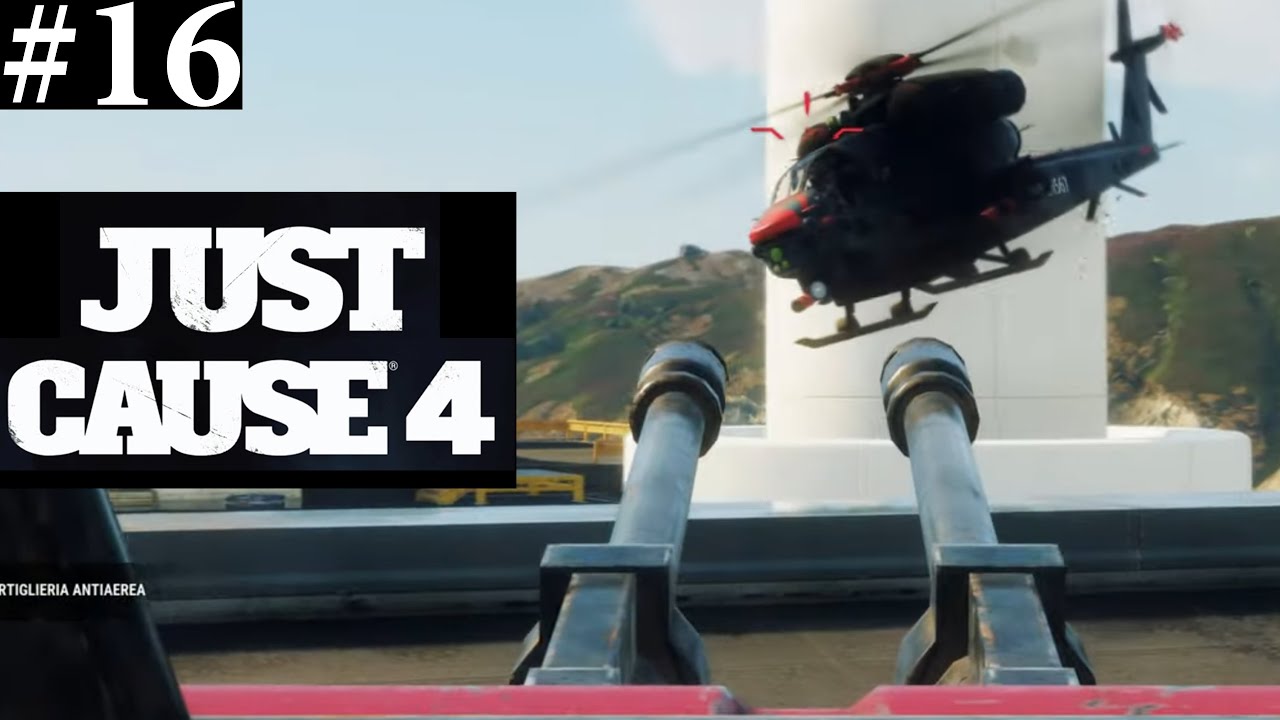 JUST CAUSE 4  Ep. 16  Base Segreta Della Mano Nera, ESPLODE TUTTO !!!! (Gameplay ita 4K)