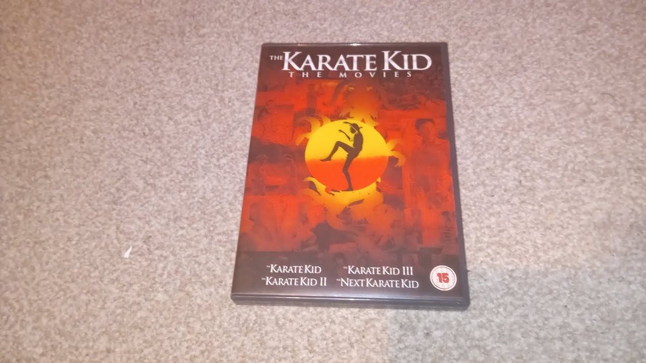 The Karate Kid 4 Movie Collection DVD Openings