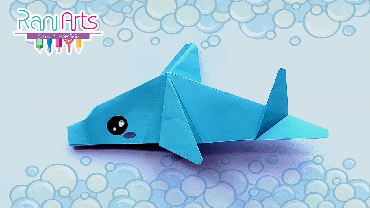 DELFIN ORIGAMI - DIY - ORIGAMI DOLPHIN