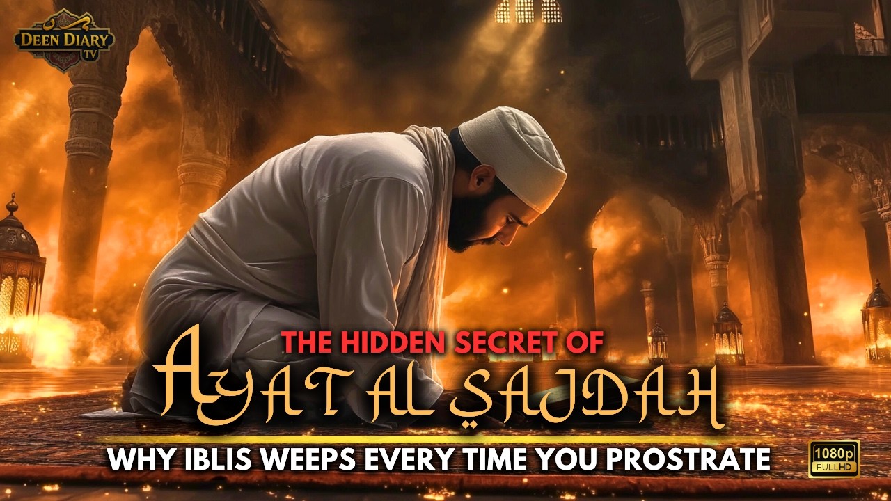 The Secret of the 14 Sajdah Verses in the Quran — Why Iblis Weeps When You Bow