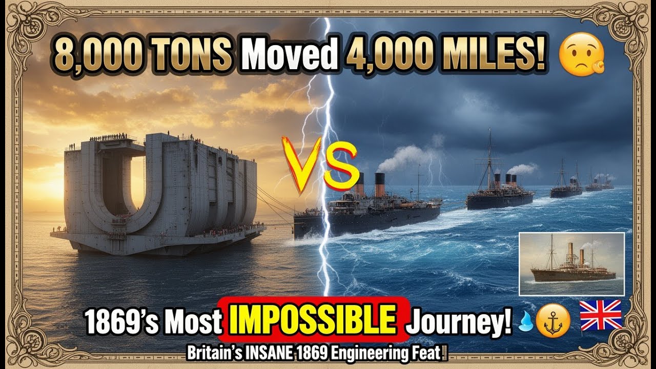 1869's Most INSANE Engineering Feat - Moving a Floating City Across the Atlantic