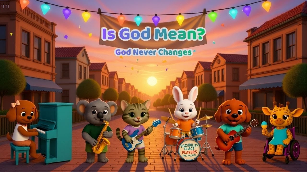 Is God Mean? Understand God's Heart | Boondoggies & Friends #boondoggiesfriends #christiankidssongs