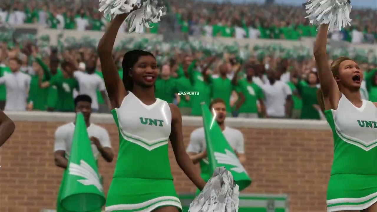 College Football 26 8-4 FAU vs #9 12-0 North Texas American Championship Game Year 4