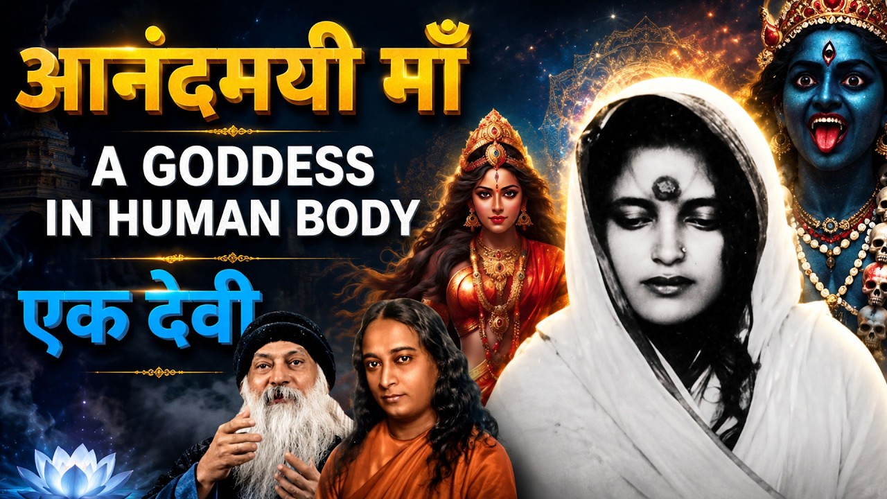 A Goddess in human body, Anandamayi Ma || Meeting with Osho and Paramahansa Yogananda