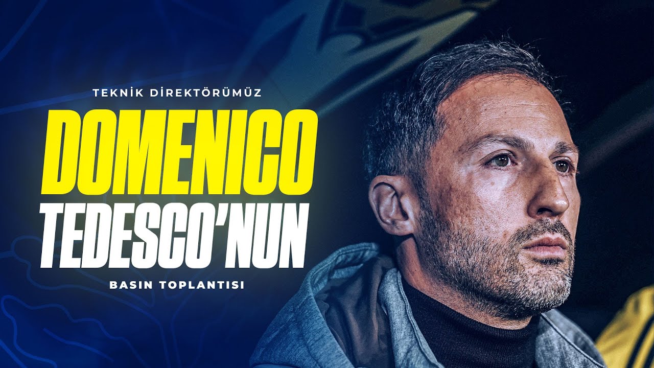 Teknik Direktörümüz Domenico Tedesco'nun Steaua Bükreş maçı öncesi Basın Toplantısı