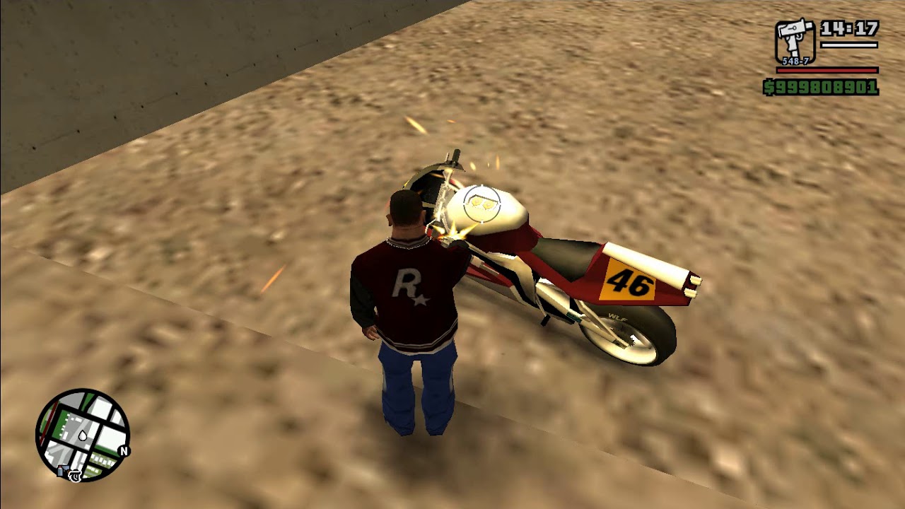 GTA San Andreas - Como Transformar Qualquer Veículo Indestrutível Sem Cheats - Motos