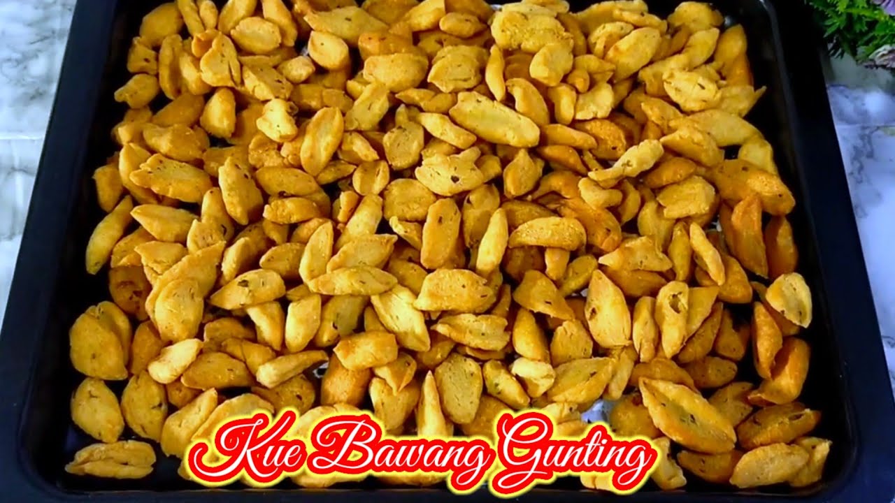 KUE BAWANG GUNTING || SEJAK TAHU RESEP INI JADI BIKIN TERUS
