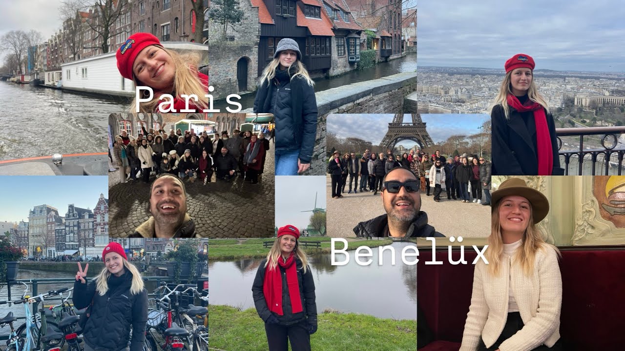 Hiç Tanımadığım 35 Kişiyle Benelüx ve Paris Turu ✨