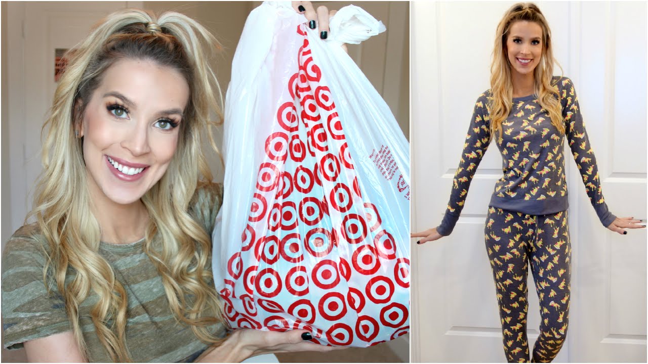 Fall Target Haul + Try On! (PJ Party!) | LeighAnnSays