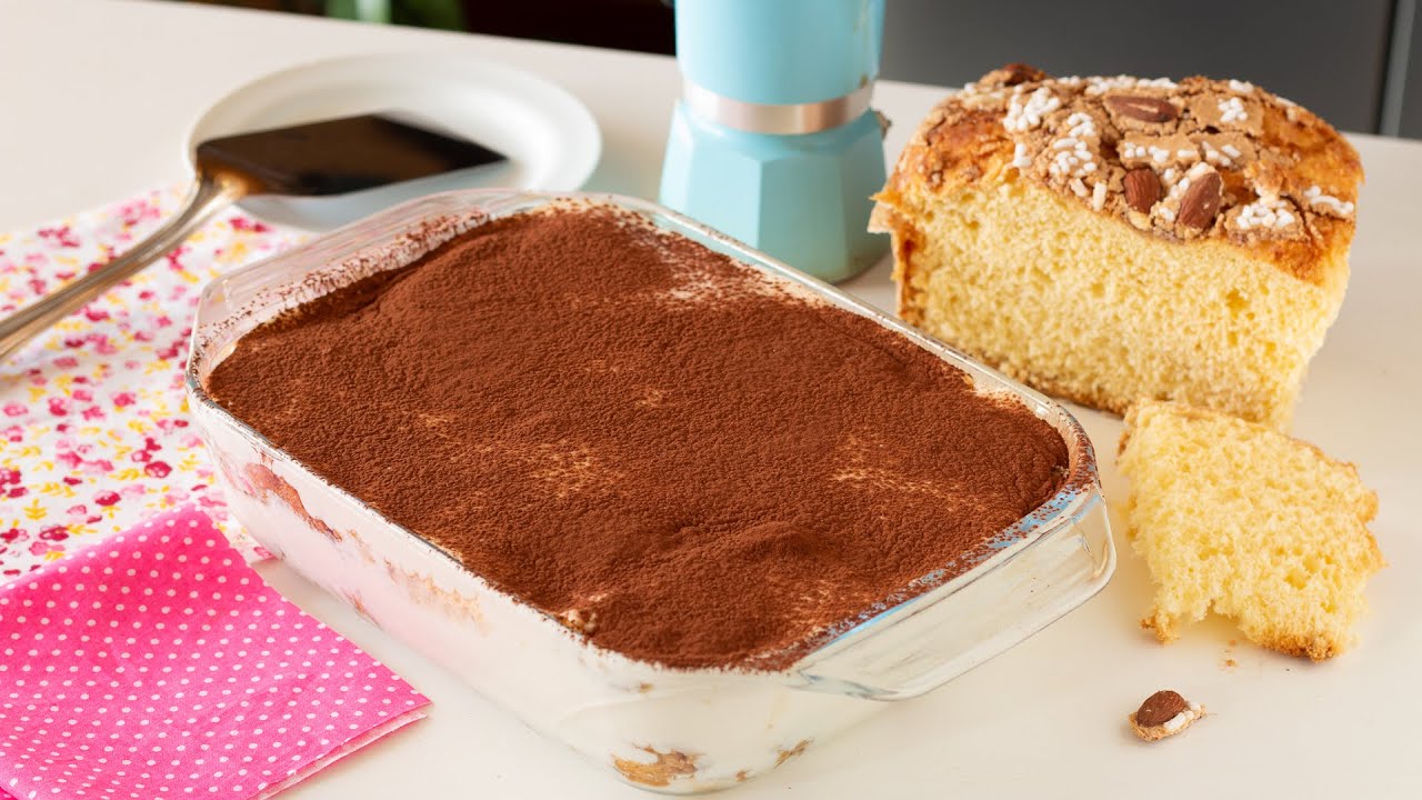 TIRAMISU DI COLOMBA pronto in 10 minuti!