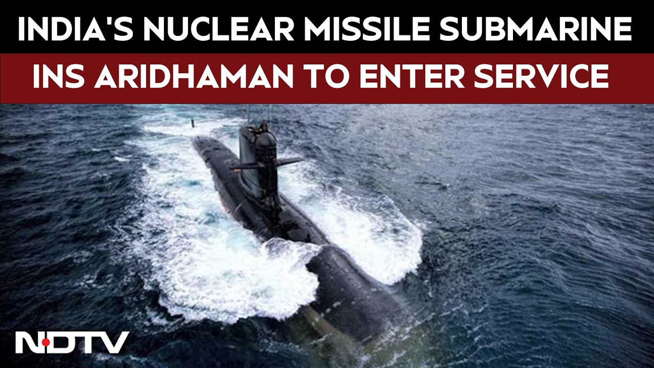 Indian Navy News | India's 3rd Nuclear Ballistic Missile Submarine INS Aridhaman To Enter Service