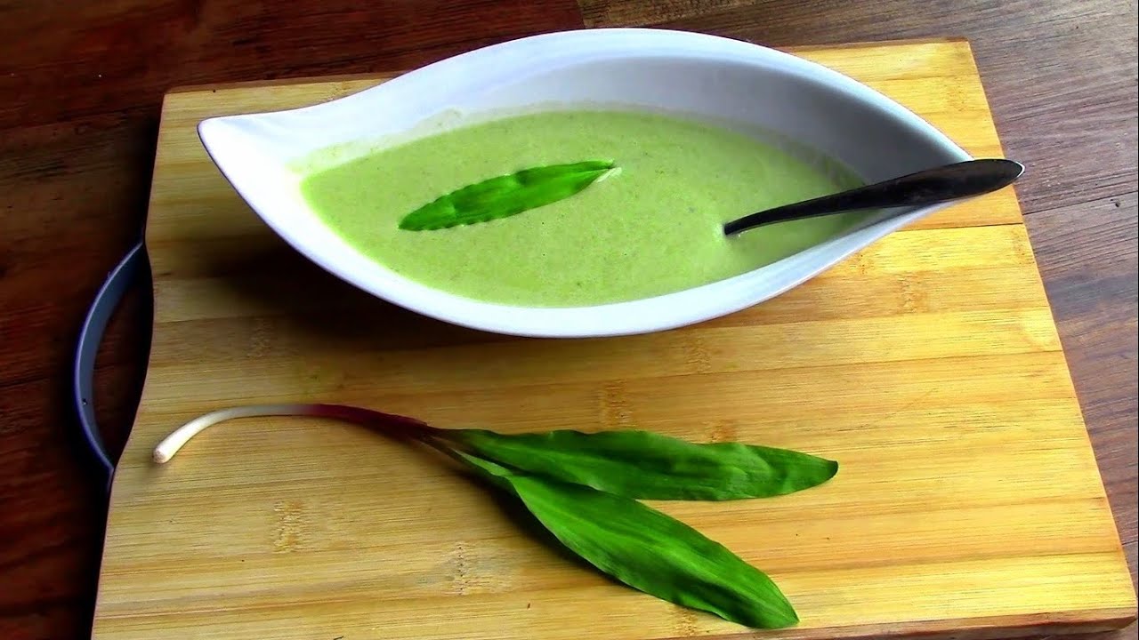 Wild Food Foraging- Leeks / Ramps / made into Delicious Soup!