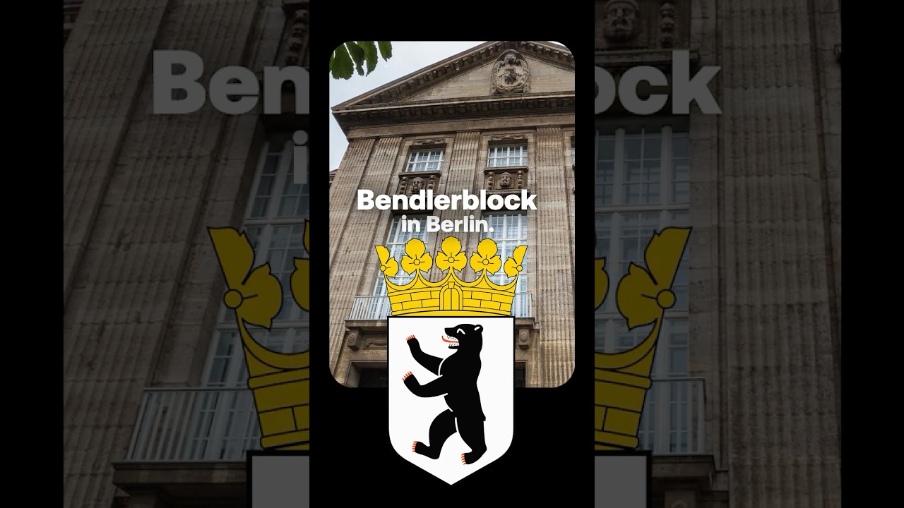 Bendlerblock in Berlin - Heimat des Bundesministeriums der Verteidigung (BMVg) 🪖🇩🇪