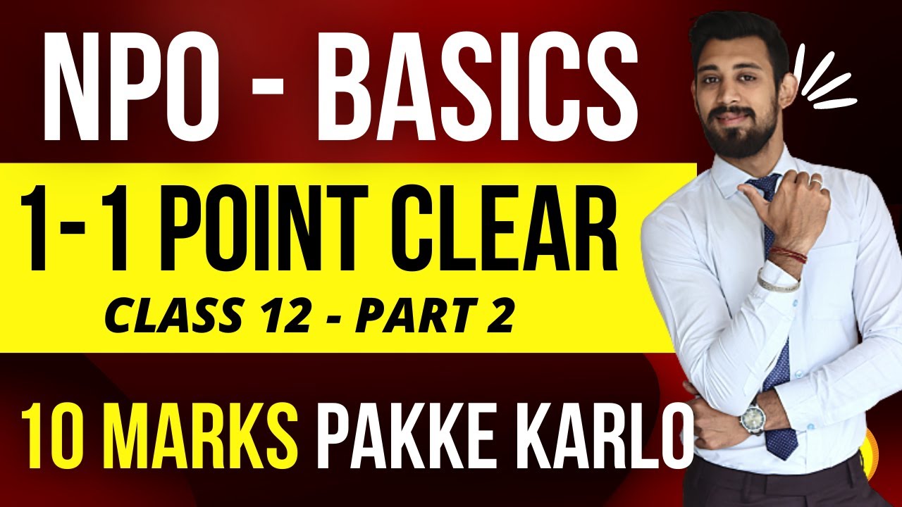NPO - Not For Profit Organisations | Subscription and adjustments | Part 2 | Very important