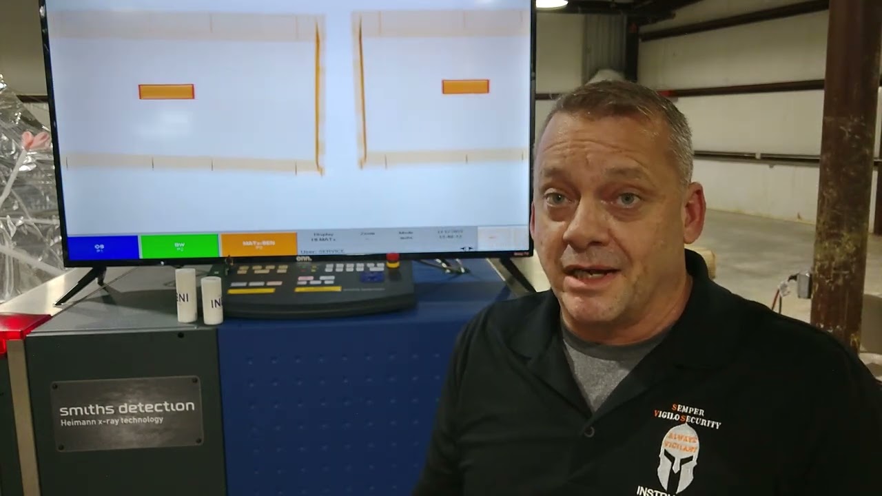 X-rays hidden size cut off (Threat Mass) for explosive detection