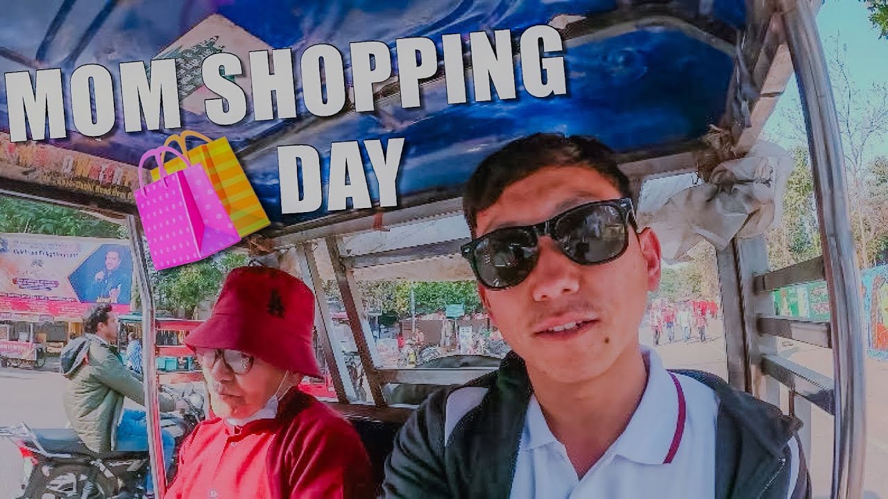 Mom Shopping Day 🛍️ || Ladakh Monlam Last Day  || Bodhgaya || Tibetan Vlogger
