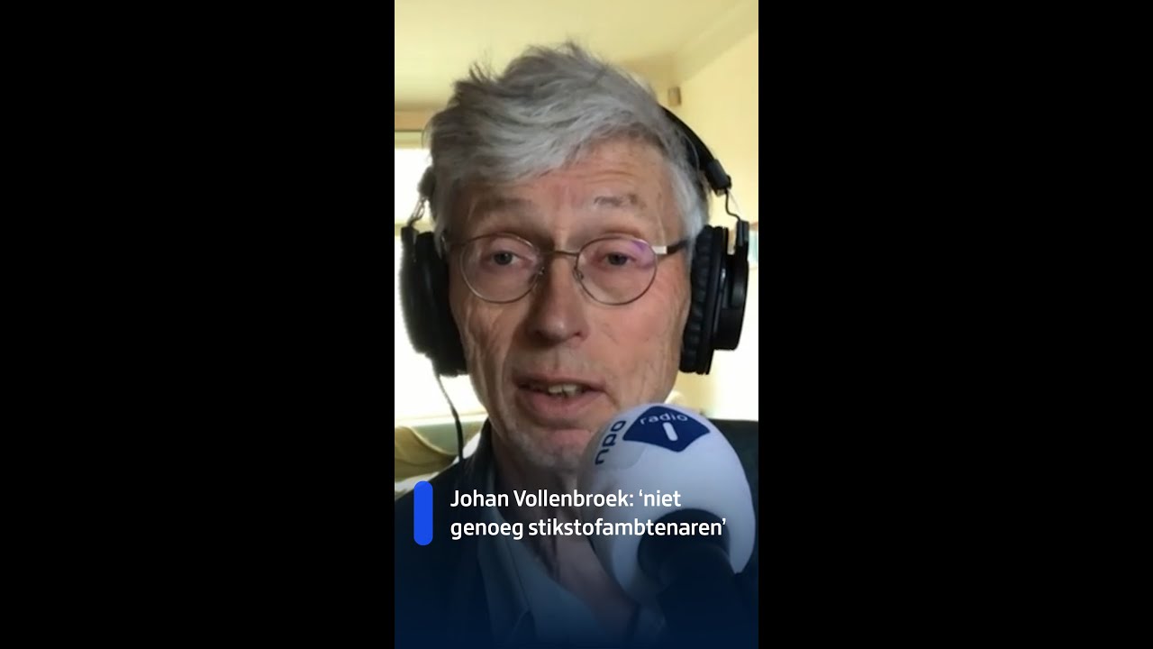 Johan Vollenbroek over de stikstofvrijstelling voor bouwprojecten | NPO Radio 1 #shorts