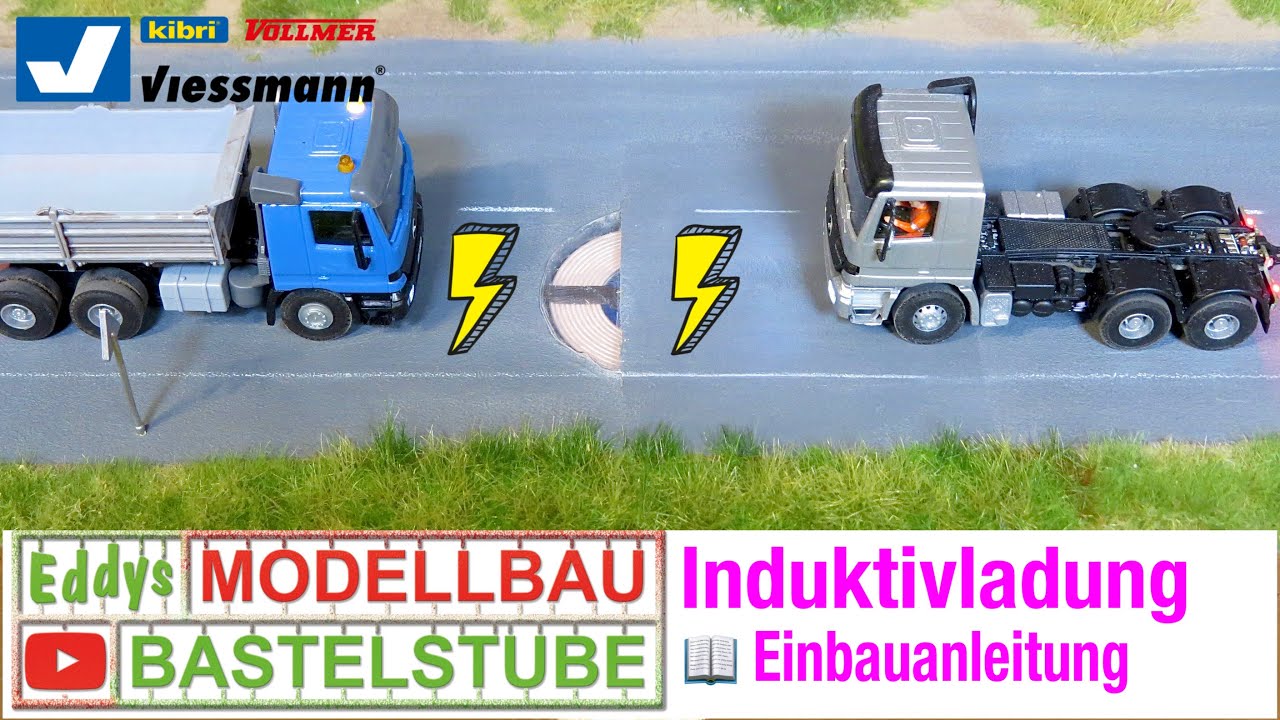⚠️Anleitung⚠️Induktiv Laden Viessmann, eingebaut und getestet. CarMotion