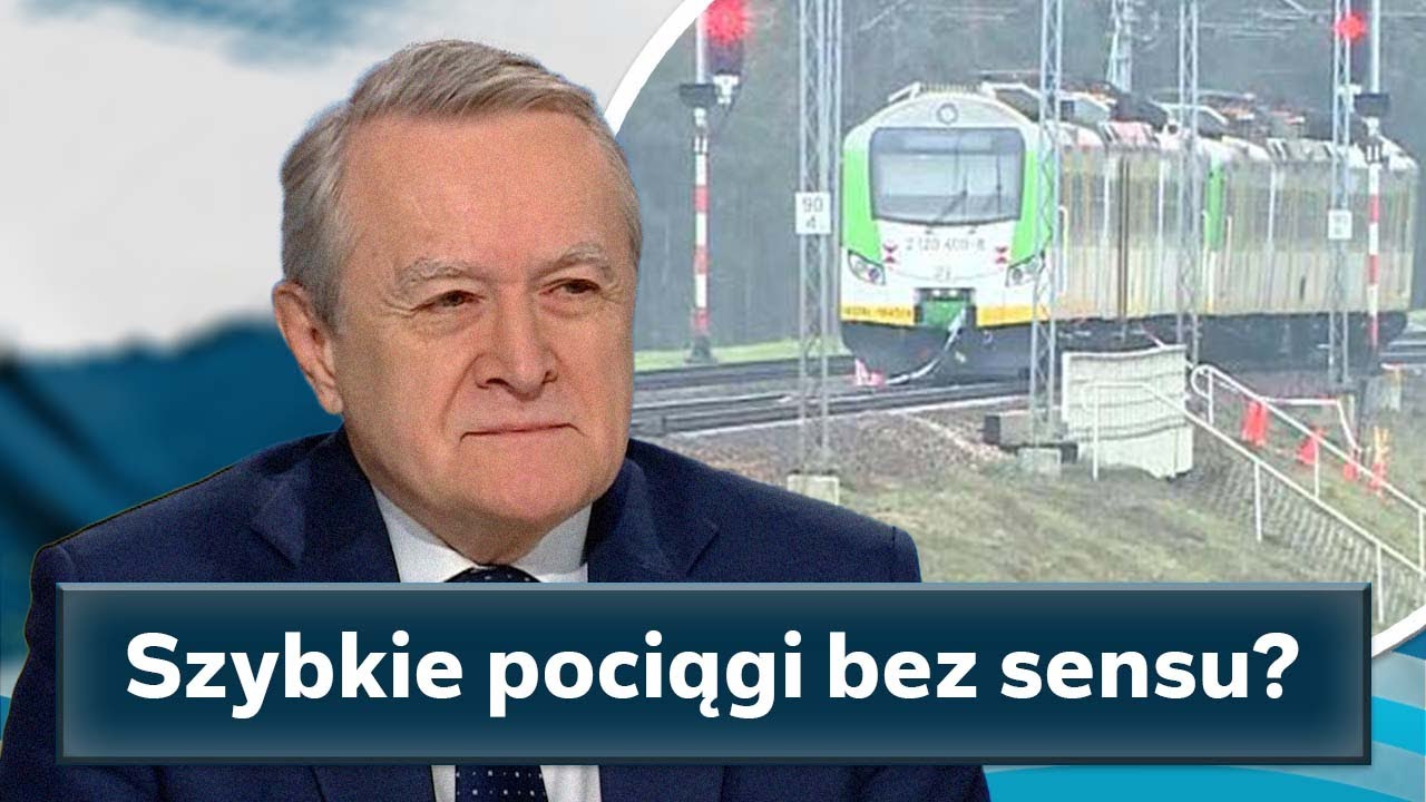&ldquo;Po co nam pociągi jadące 350 km/h?&rdquo;. Gliński jednoznacznie o szybkiej kolei