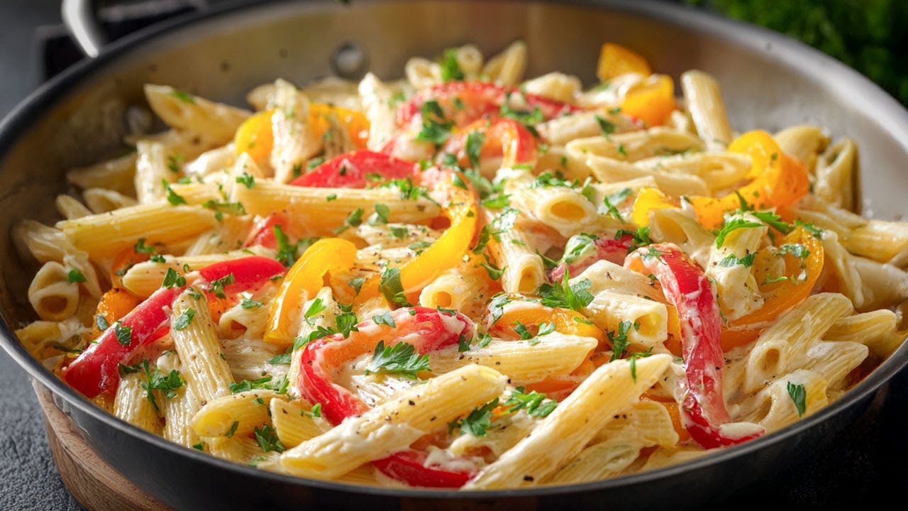 Niesamowicie pyszne spaghetti w 15 minut! Prosty i smaczny przepis na makaron na kolację!