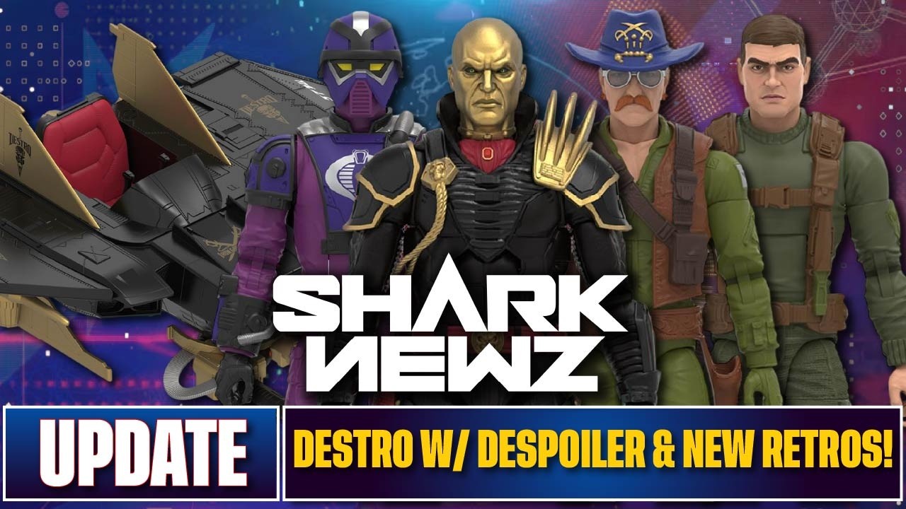НОВИНКА 2026 GIJOE Classified Iron Grenadier Destro с Despoiler и Retro Wildbill/Grunt - SHARKNEWZ