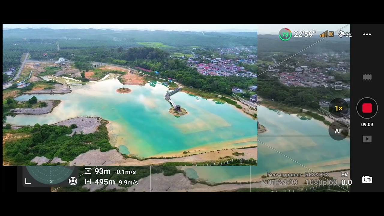 TEST JARAK DJI MINI 3 TEMBUS 1KM