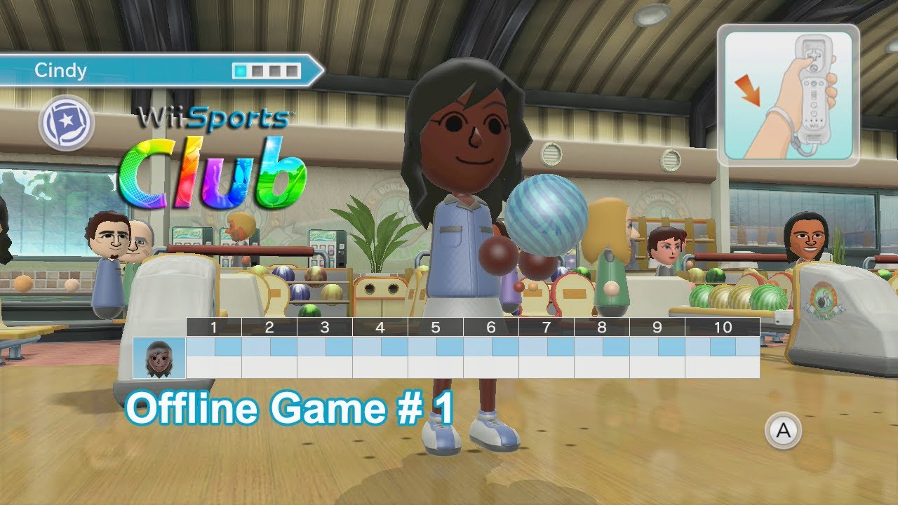 Wii Sports Club ᴴᴰ - 【BOWLING】 : Offline Game # 1