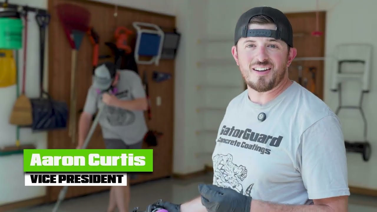 1,000 Sqft Garage Floor Transformation | Indianapolis | GatorGuard Concrete Coatings