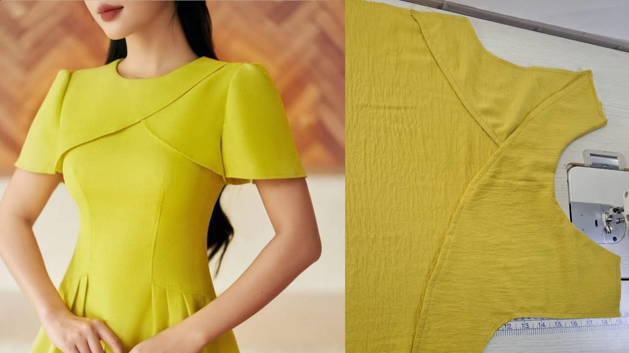 blouse cutting whith an artistic touch and Creative Design - Learn How to Sew It Easily Step by Step