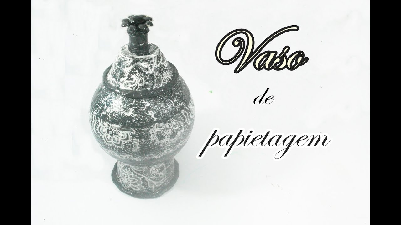 Vaso de papietagem