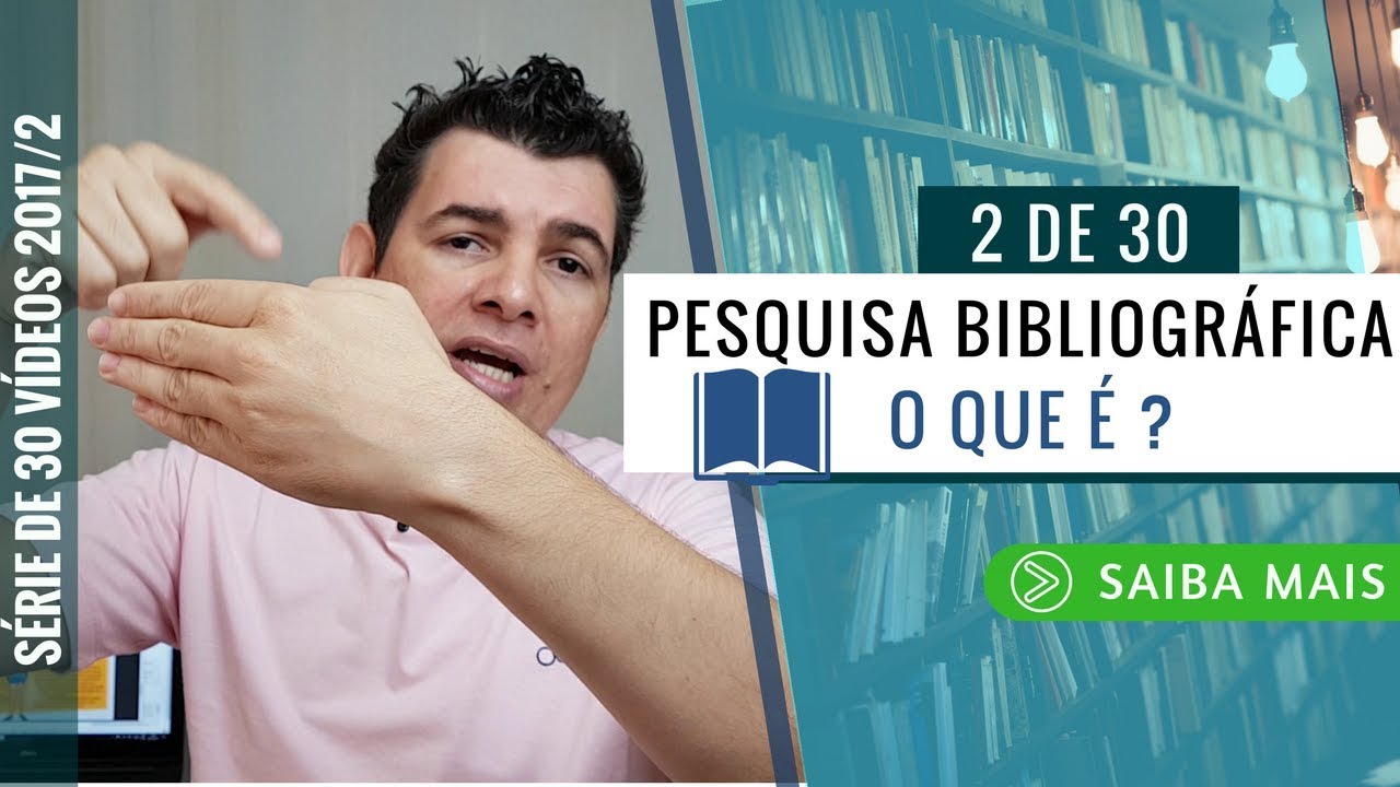 Você sabe O Que é Pesquisa Bibliográfica ? 📚