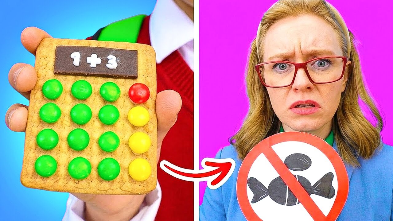 🤫 Sneaky Candy Tricks & Fun School DIYs! 🍭🎒 So Many Surprises! 😲