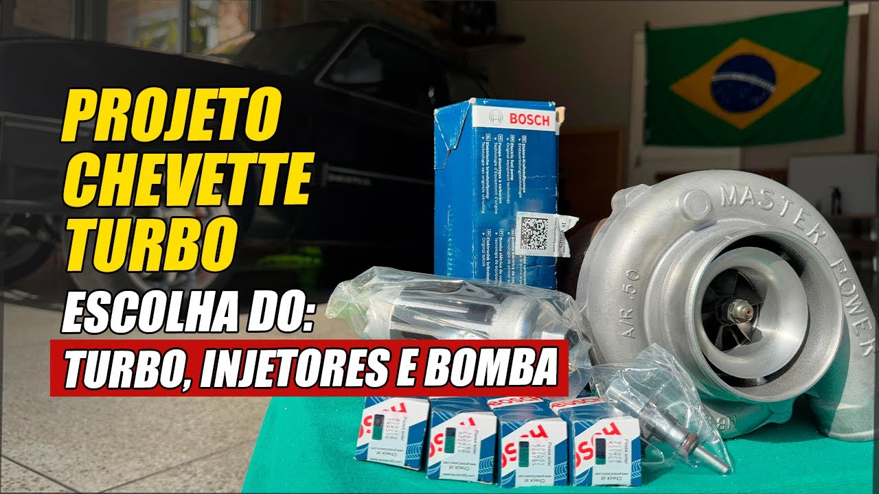 Projeto Chevette Turbo OHC 1.7 Forjado | Escolha do Turbo, Injetores e Bomba