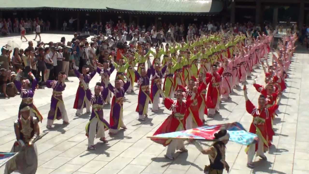 ほにや　～2012スーパーよさこい・１日目(明治神宮・奉納の舞)